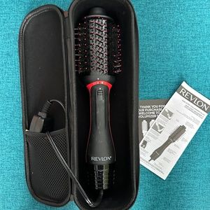 Revlon One-Step Volumizer Plus in a Black Hard Covered Case